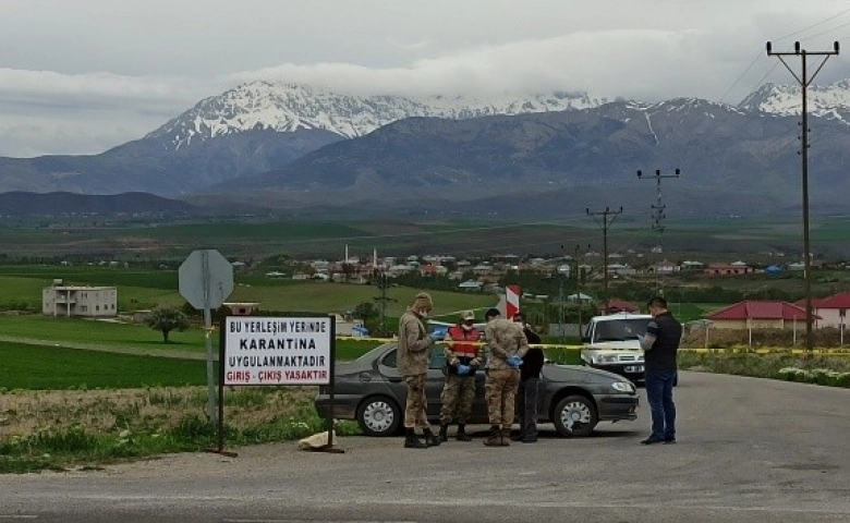 Kahramanmaraş’ta karantina uygulaması