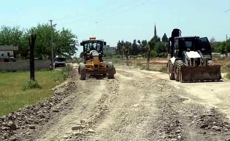 Asfalt çalışmalarına başlandı