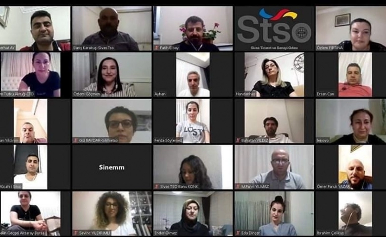 Silifke TSO eğitimleri video konferans ile sürdürüyor