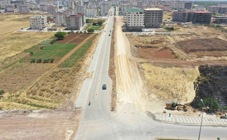 Kilis'te Yol çalışmaları sürüyor