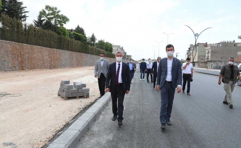 Gaziantep'te Boğaziçi Caddesi hizmete girdi