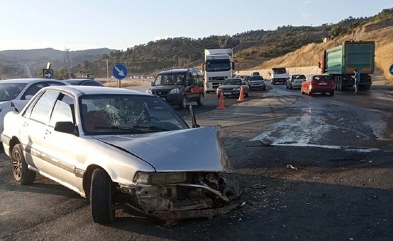 Kahramanmaraş'ta trafik kazası: 5 yaralı