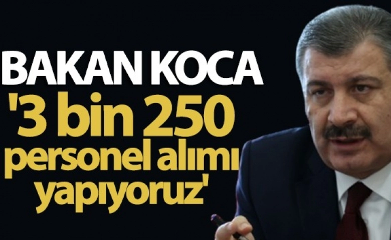 Bakan Fahrettin Koca’dan dikkat çeken önemli açıklamalar