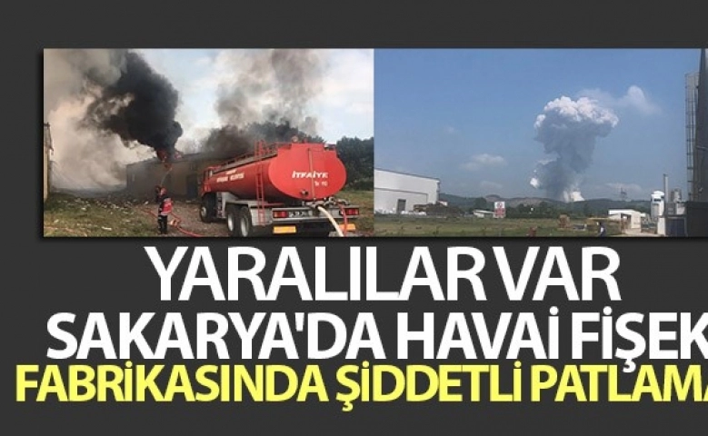 Havai fişek fabrikasında patlama