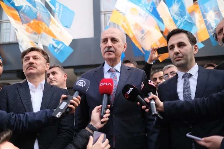 AK Parti Genel Başkanvekili Numan Kurtulmuş "Bu açık bir saldırı"