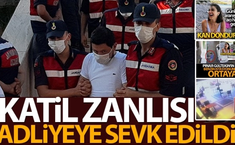 Kadını katleden katil zanlısı adliyeye sevk edildi