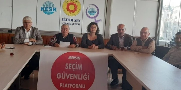 Mersin’de seçim güvenliği platformu kuruldu