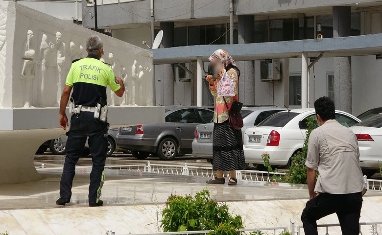 Ölüm tehdidi alan kadın valiliğin bahçesinde intihar etmek istedi