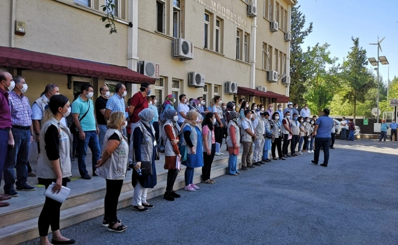 Gaziantep'te 104 araç 650 personel ile dev denetim