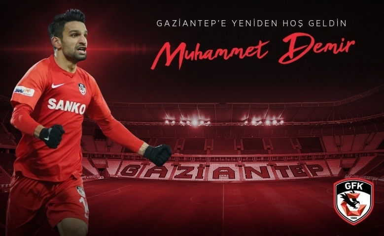 Gaziantep FK, Muhammet Demir ile tekrar anlaştı