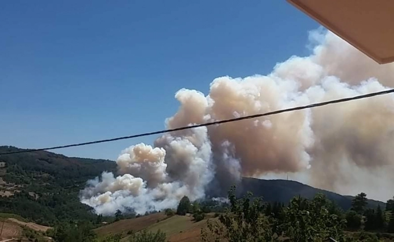 Kozanın ciğerleri alev alev