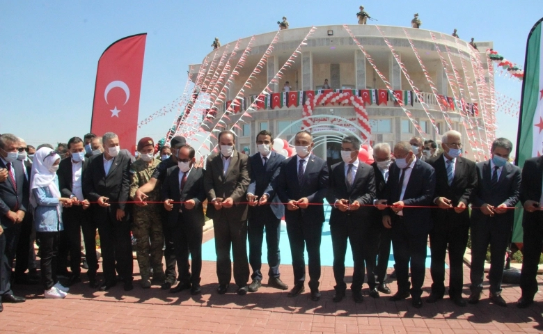 Çobanbey gümrük müdürlüğü hizmet binası törenle açıldı