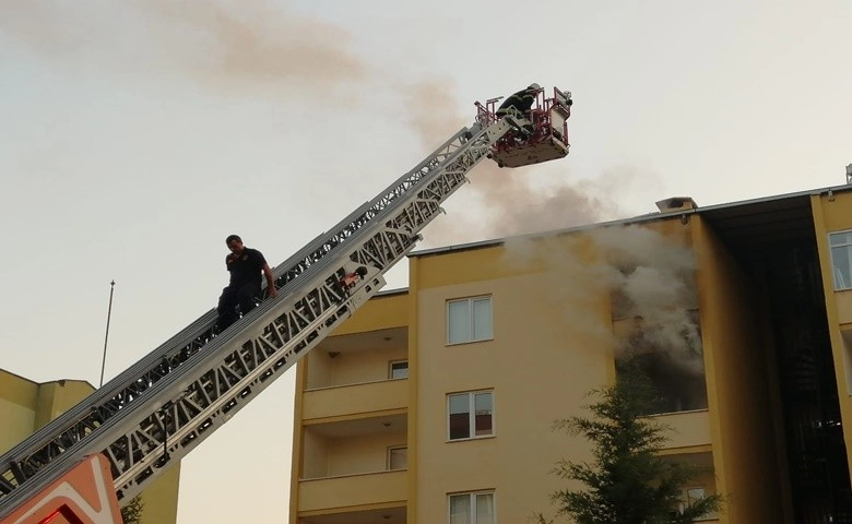 Kahramanmaraş’ta ev yangını korkuttu  