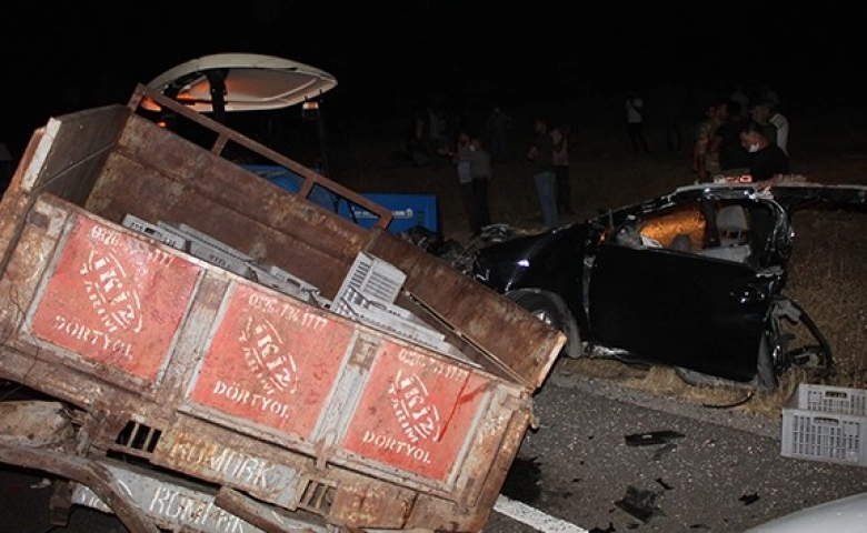 Mardin'de katliam gibi kaza: 6 ölü, 2 yaralı