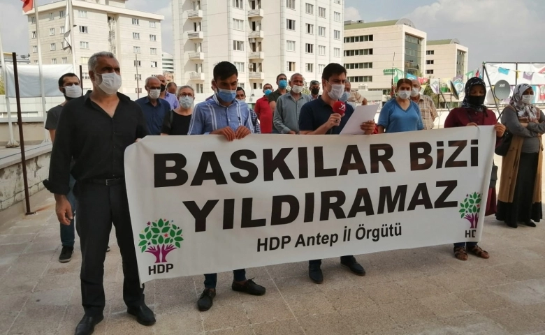 HDP Antep; Saldırılar AKP’nin siyasal intikam saldırısıdır yılmayacağız