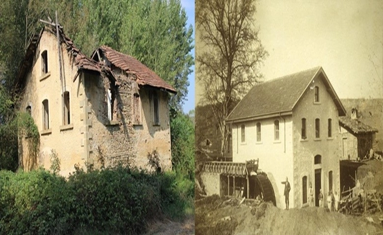 9 ilin un ihtiyacını karşılayan 300 yıllık değirmen harabeye döndü  