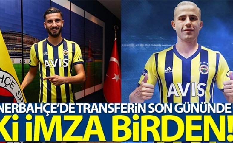 Fenerbahçe'de transferin son gününde üç imza birden!