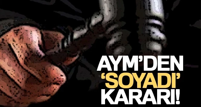 AYM'den 'soyadı' kararı