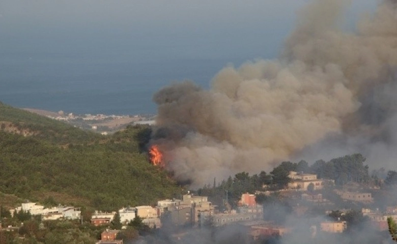 Hatay Valiliği: “Yangın ile ilgili gözaltına alınan var”