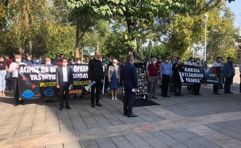 GAR Katliamında ölenler Gaziantep’te anıldı