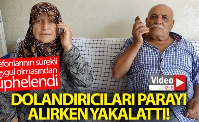 Dolandırıcıların elinde yaşlı çifti oğulları kurtardı