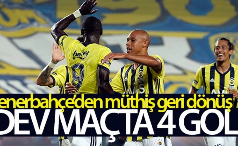 Fenerbahçe, Trabzonspor'u 3-1 mağlup etti