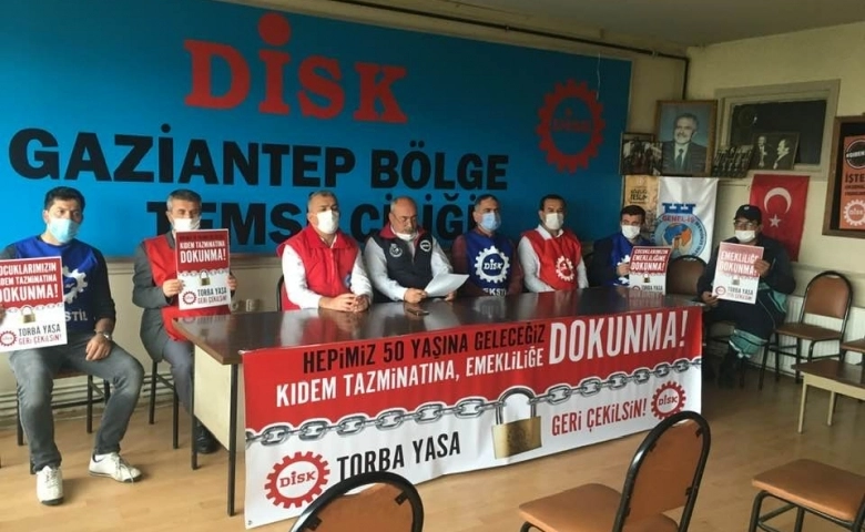 DİSK;  Çocuklarımız ve geleceğimiz için direneceğiz