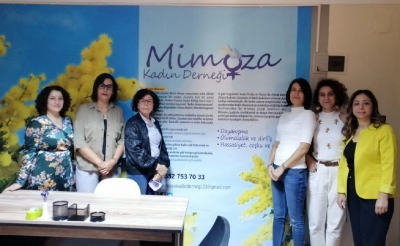 Mersin’de Mimoza Kadın Derneği açıldı