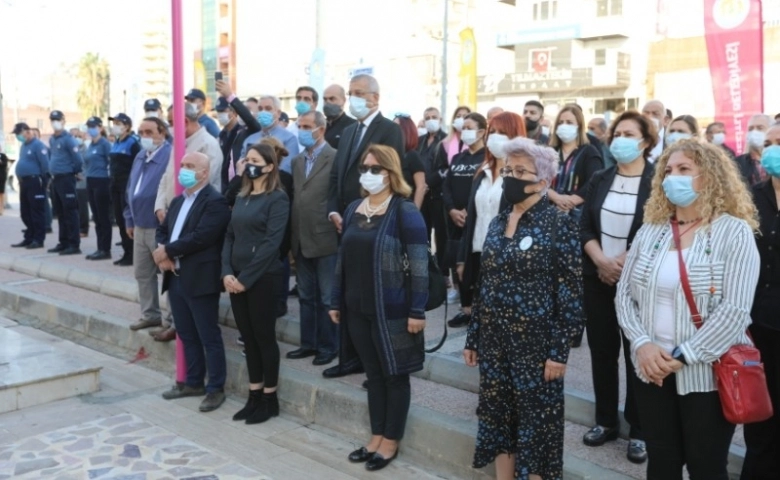 Mezitli Belediyesi Atatürk’ü Andı