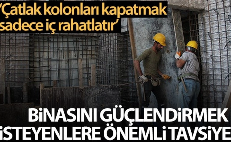 Mühendisten binasını güçlendirmek isteyenlere önemli tavsiye