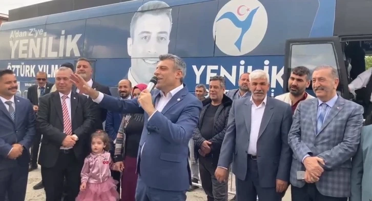 Yenilik Partisi ilk mitingini Gaziantep’te yaptı