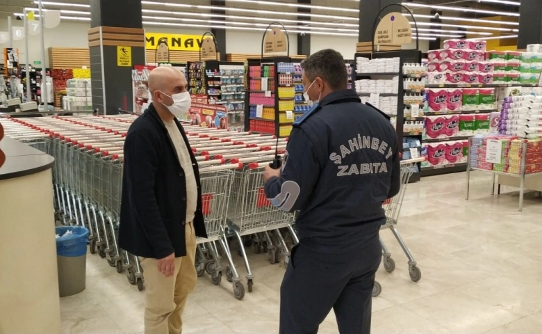 Şahinbey Zabıta ekipleri denetimleri sıklaştırdı