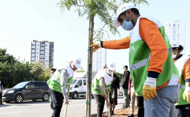 Mersin'de bir yılda 700 bin fidan dikilecek