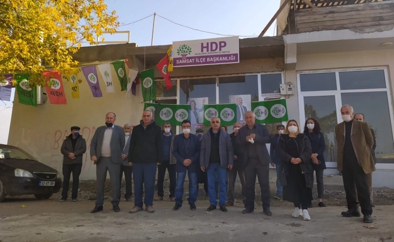 HDP Adıyaman’da parti binası açtı