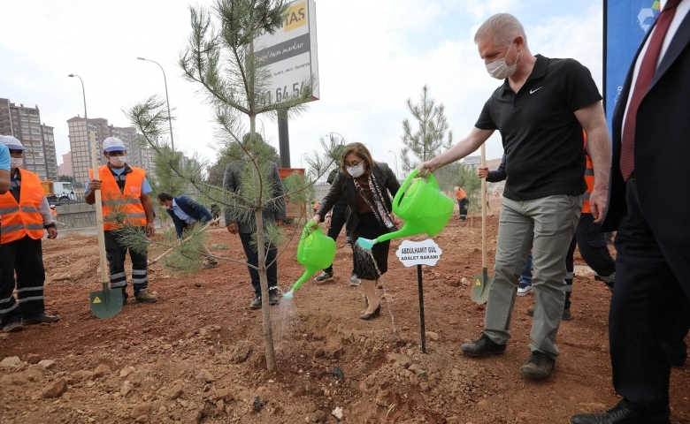 Gaziantep'te ''Yeşil Şehir Huzurlu Nesiller''projesi