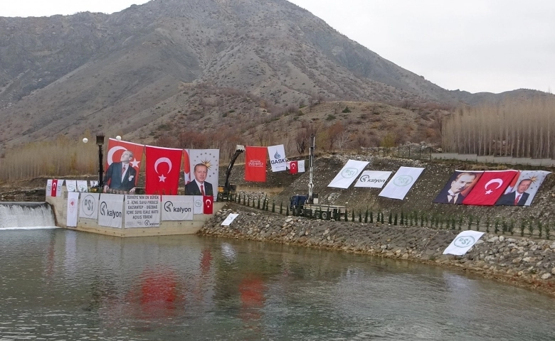 Gaziantep Düzbağ   Barajı Hizmete Açıldı