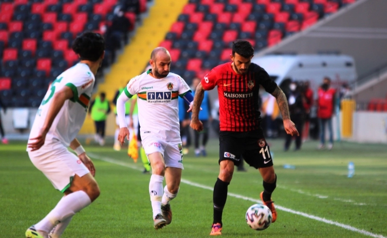 Gaziantep FK: 3 - Aytemiz Alanyaspor: 1