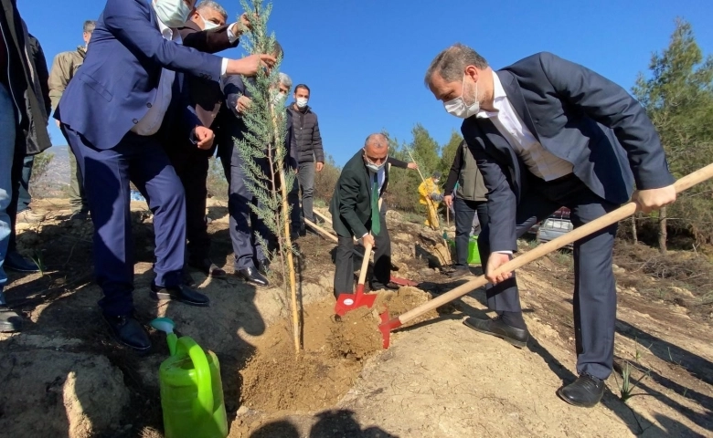 Hatay’da Dostluk Ormanı uluşturuldu