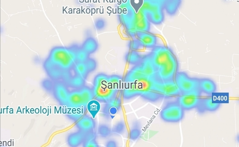 Şanlıurfa’da harita yeşile döndü