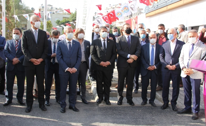 Mezitli Belediyesi Basın evi törenle açıldı