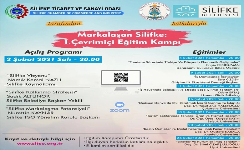 Silifke Ticaret ve Sanayi Odası 113. Kuruluş Yılı etkinlikleri  Duyurdu