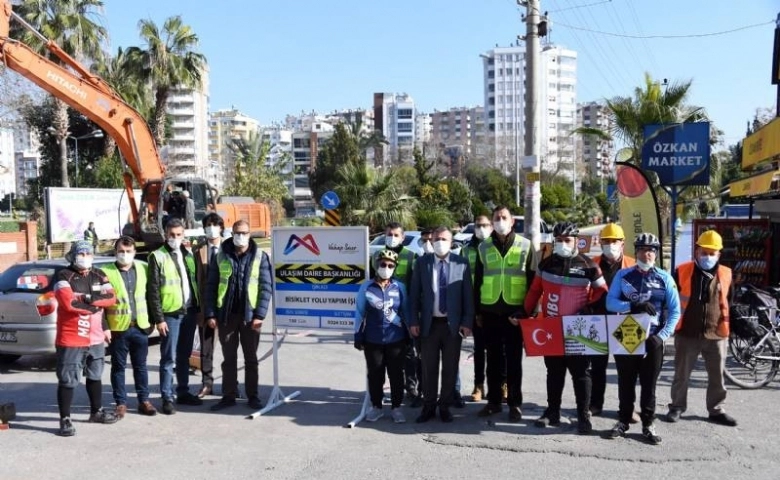 Mersin, Bisikletçiler için kolay şehir oluyor