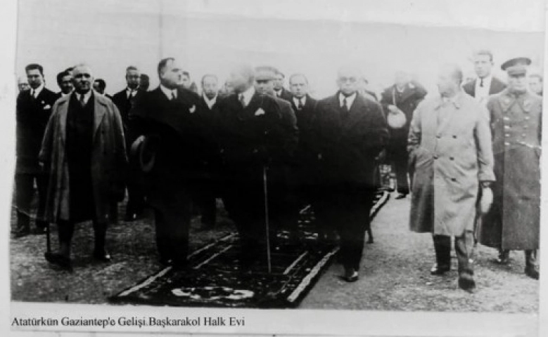 Gazi Mustafa Kemal Atatürk’ün Gaziantep’e gelişinin 88. yılı