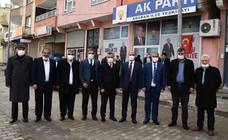 Ak Parti kongresine Araban'dan büyük destek