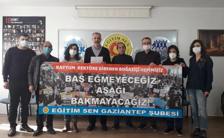 KESK; Diz çökmeyen, boyun eğmeyen öğrencilerin yanındayız