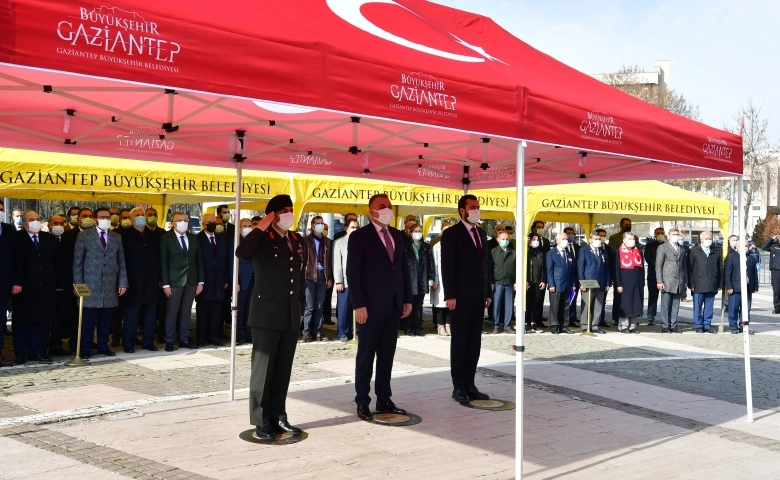 Gaziantep'e "Gazi" Unvanı verilişinin 100. yılı kutlandı