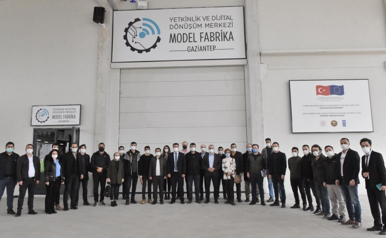 Gaziantep model fabrika’da fragman eğitimleri başladı