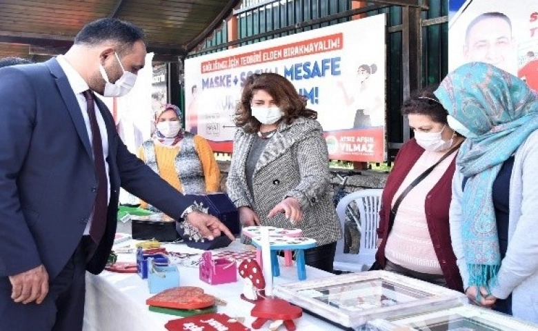 Toroslar Belediyesinden üretici kadınlara destek