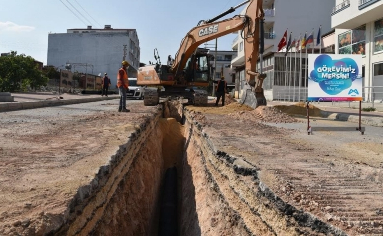 Mersin Büyükşehir MESKİ, Kuyuluk bölgesinin kanalizasyon sorununu çözdü