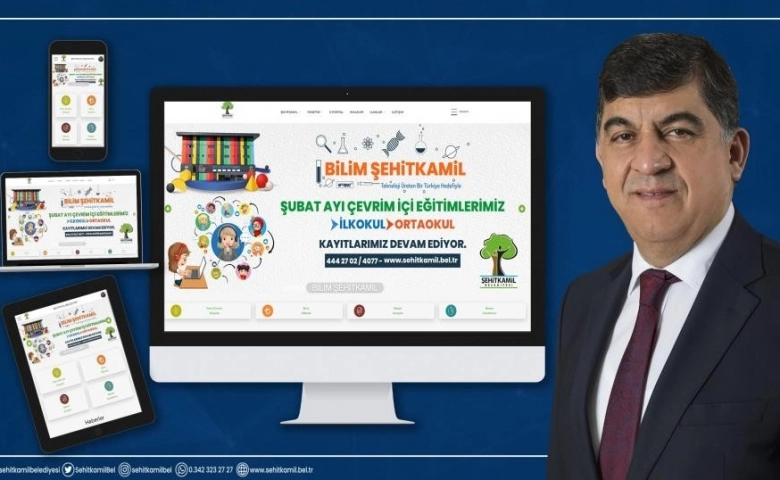 Şehitkamil Belediyesi web sitesini yeniledi